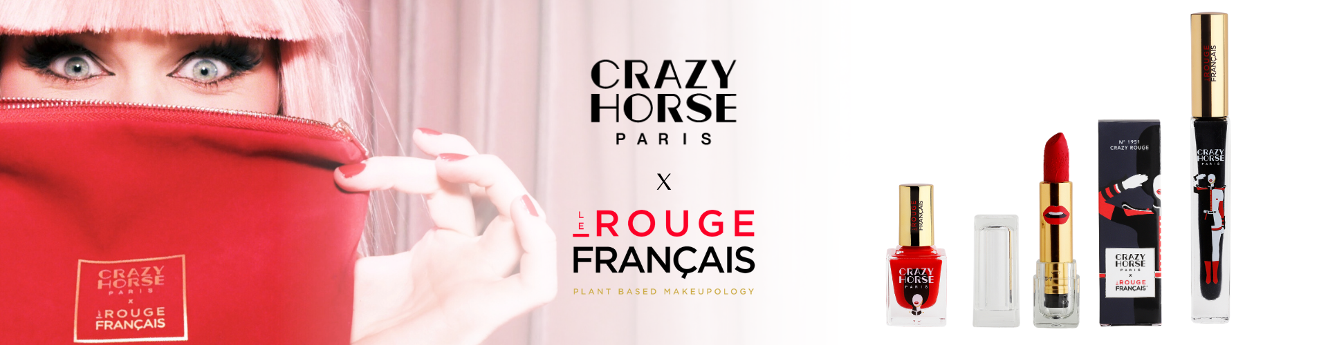 Collaboration Crazy Horse x Le Rouge Français 