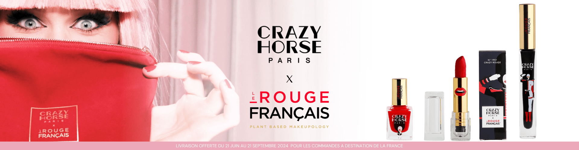 Collaboration Crazy Horse x Le Rouge Français 