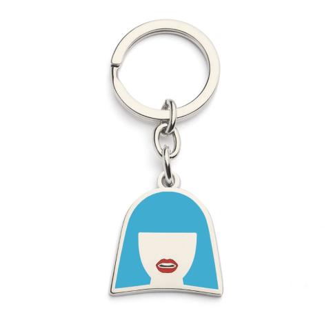 porte clef bleu