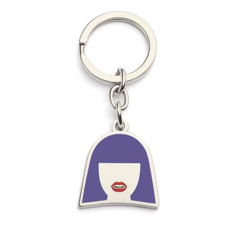 porte clef violet