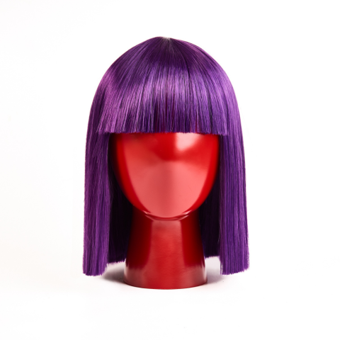 perruque violette