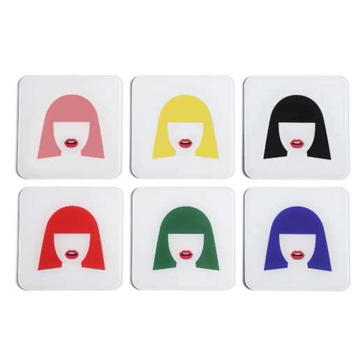 Dessous de verre Crazy