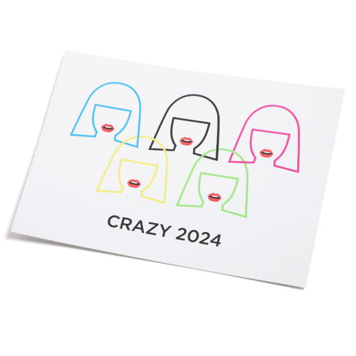 carte postale crazy 2024