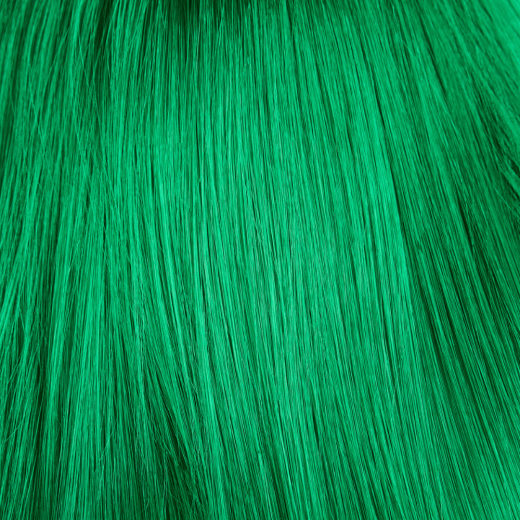 perruque vert sapin