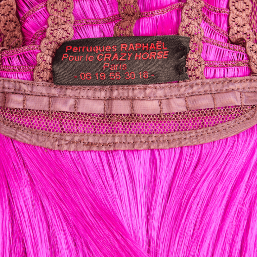 perruque fuschia