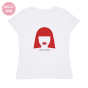 Tshirt femme perruque rouge