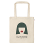 Tote bag perruque verte