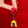 porte clef jaune