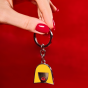 porte clef jaune