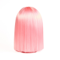 perruque rose pale